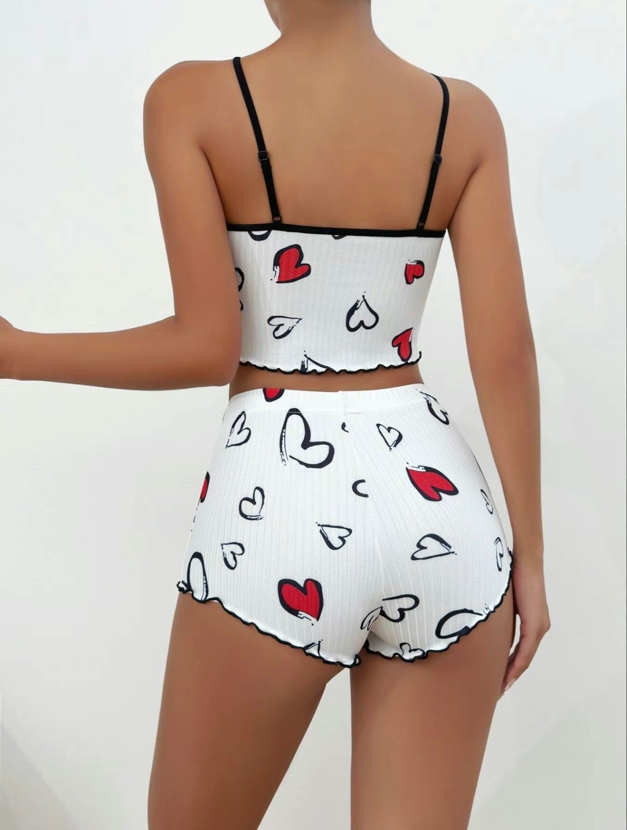 Heart Short Sleep Set Women’s