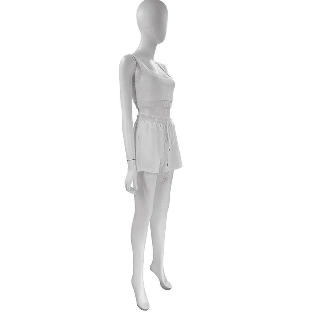 “Breaking Bread” U-neck Bra & Shorts Two-Piece Active Sets