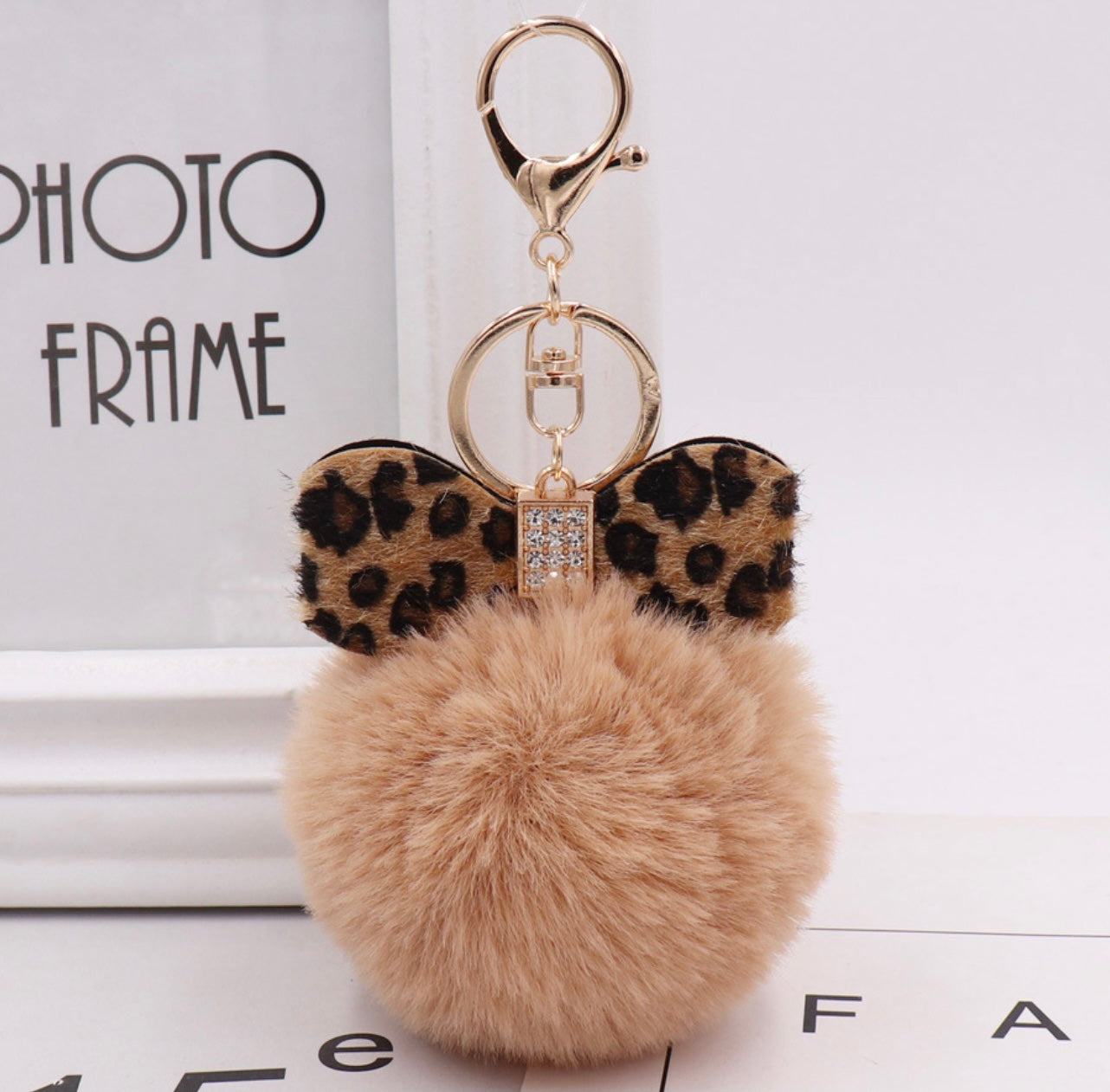 Leopard Bow Key-chain