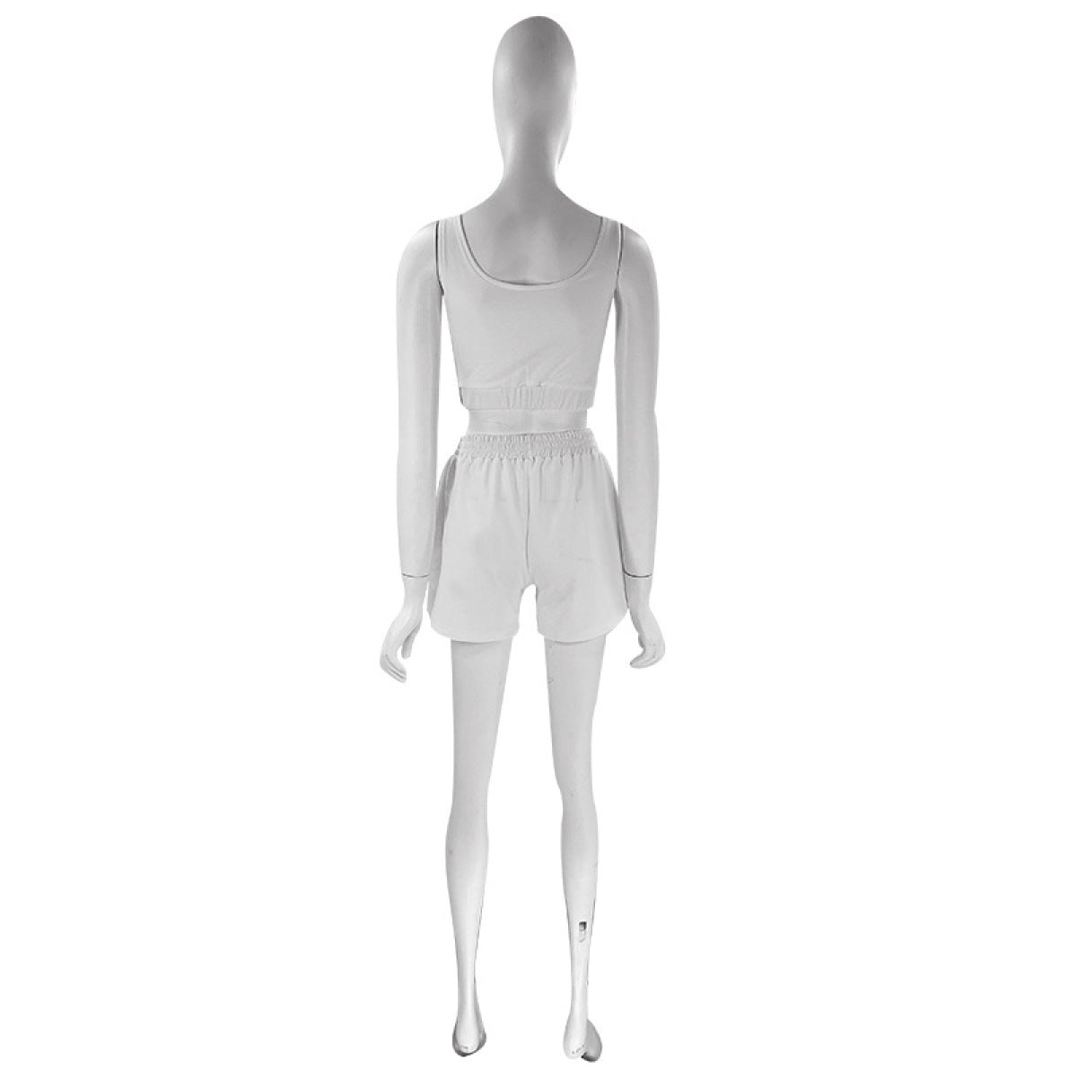 “Breaking Bread” U-neck Bra & Shorts Two-Piece Active Sets