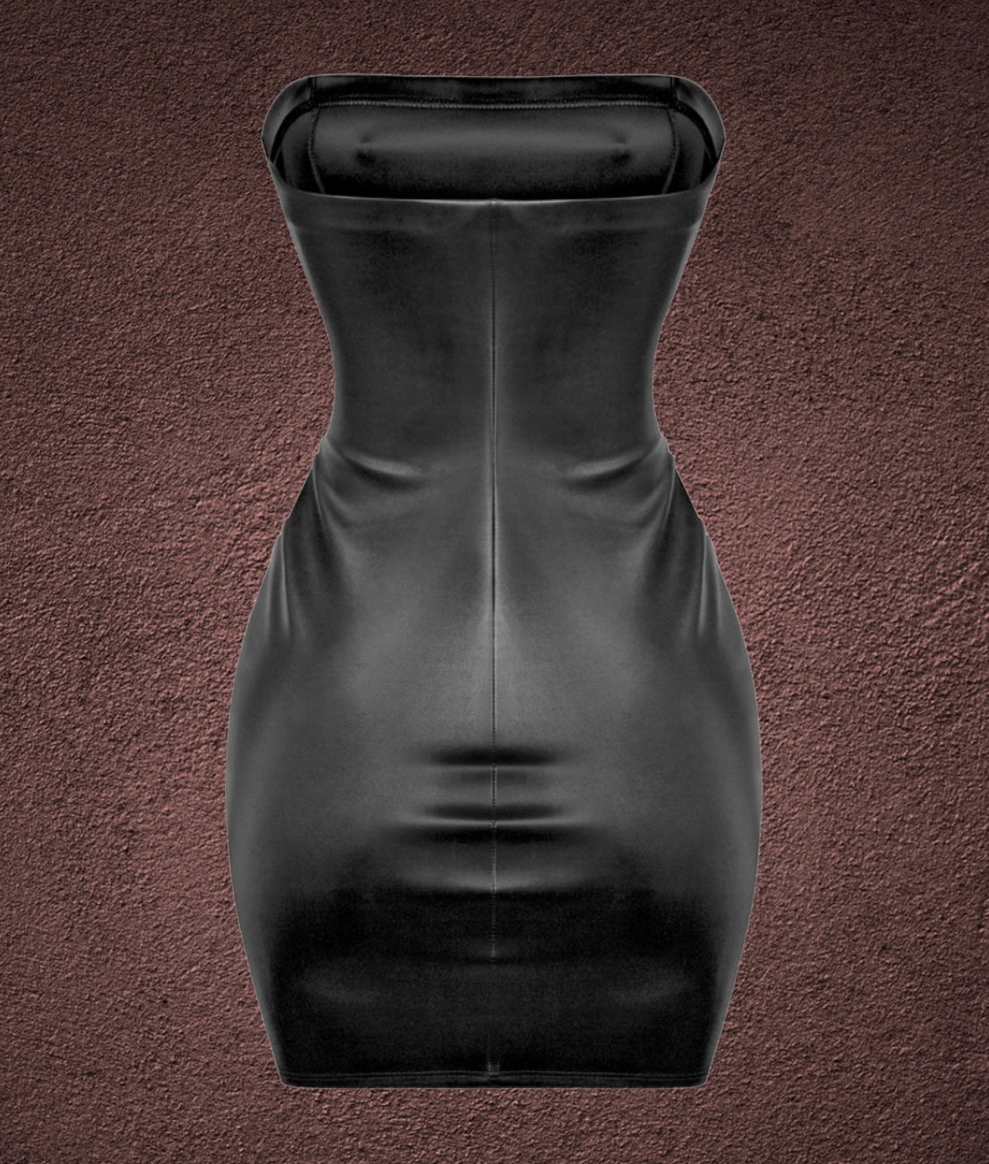 Eve Faux Leather Mini Dress