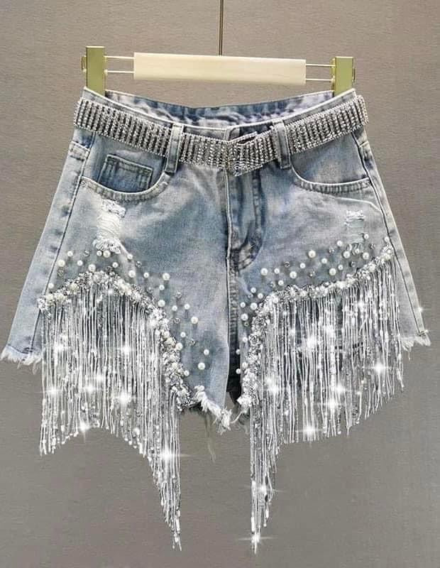 Rhinestone Shorts
