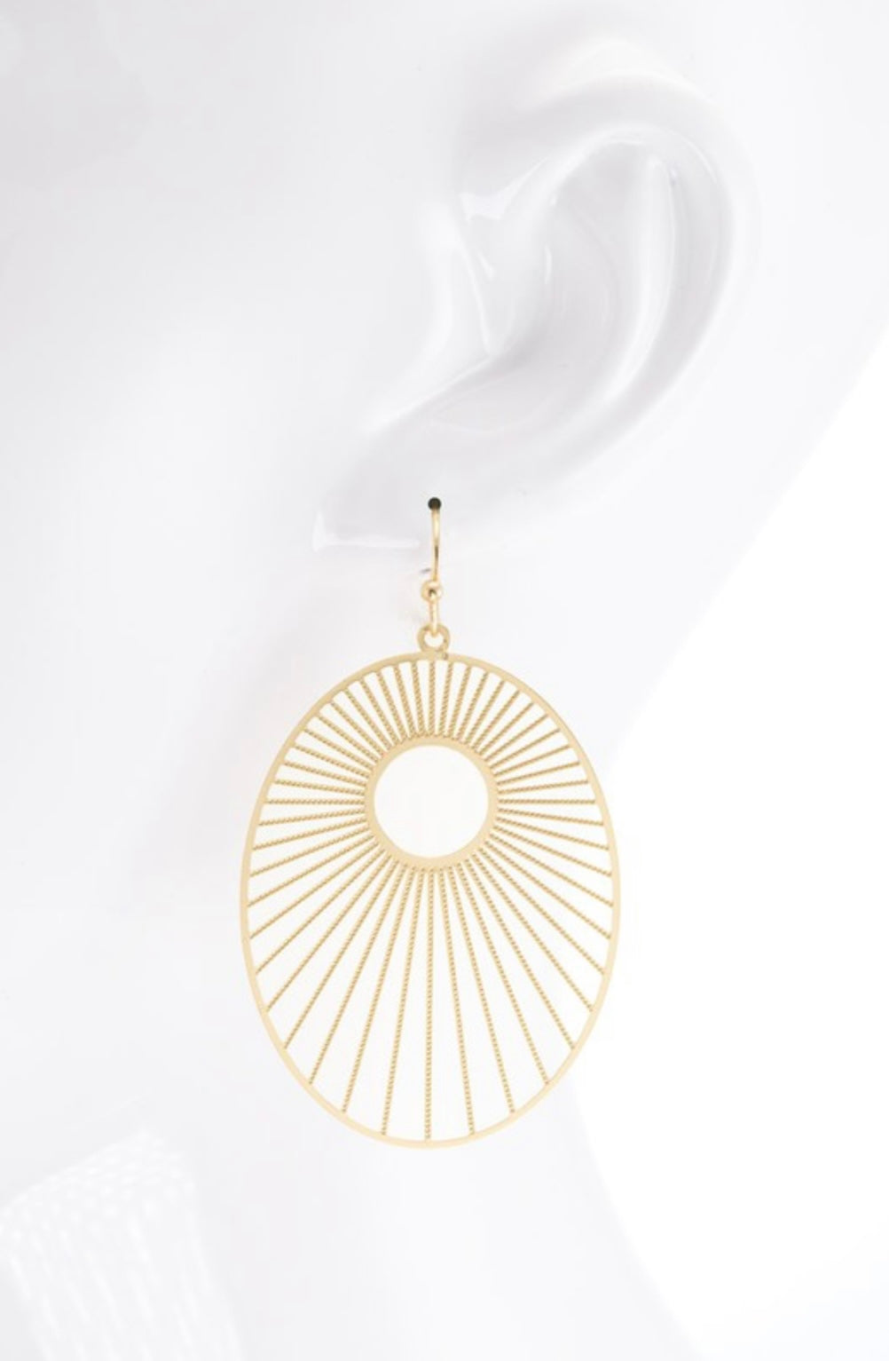 Sunburst Drop Earrings
