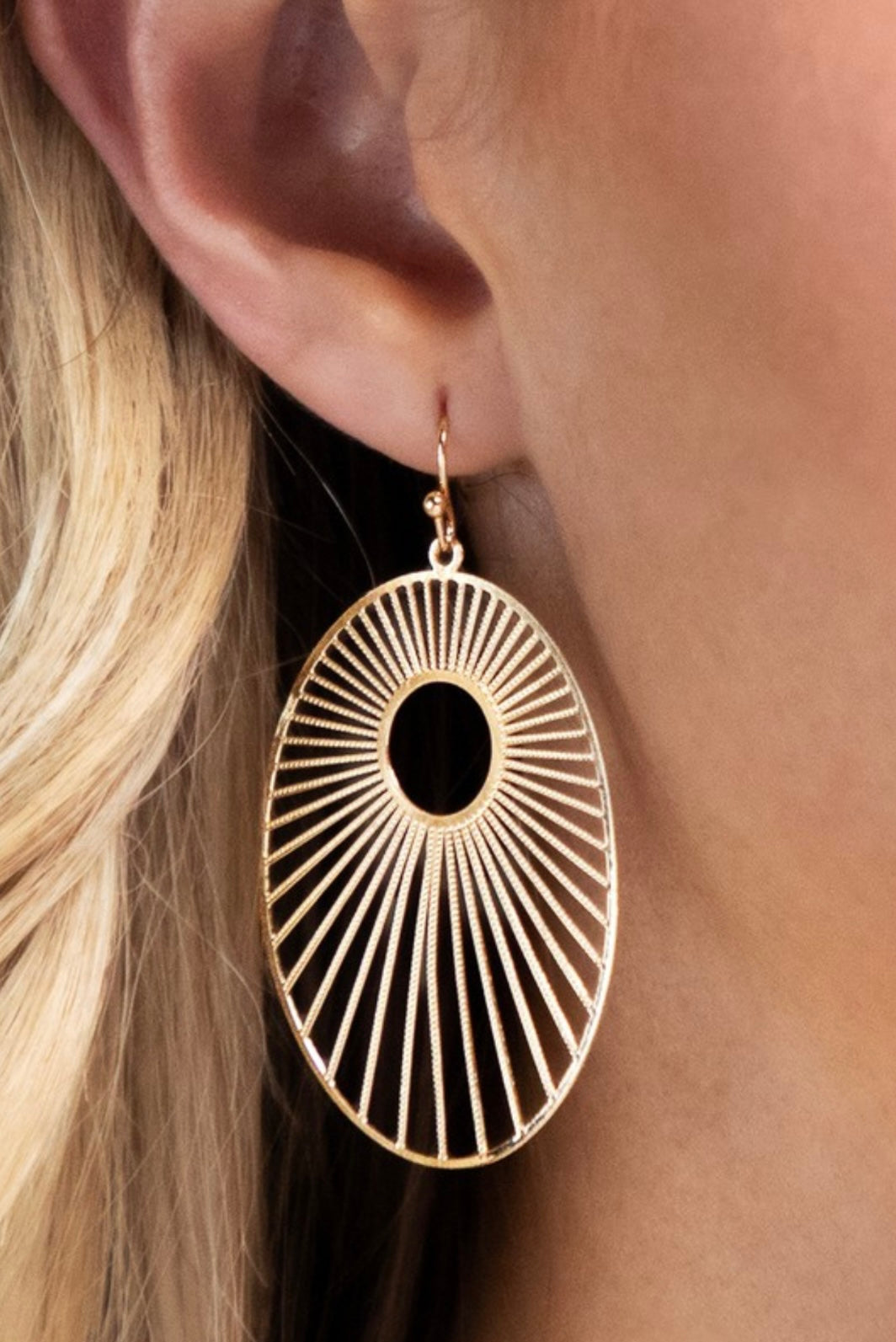 Sunburst Drop Earrings