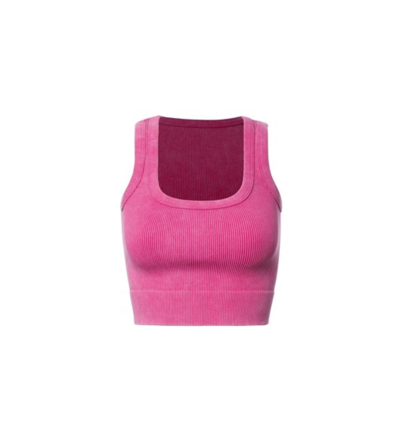Thick Washed Crop Top