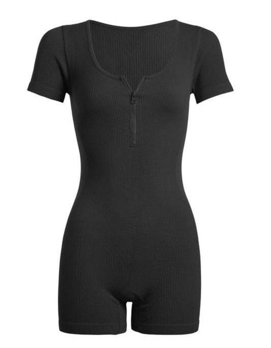Zip Up Romper