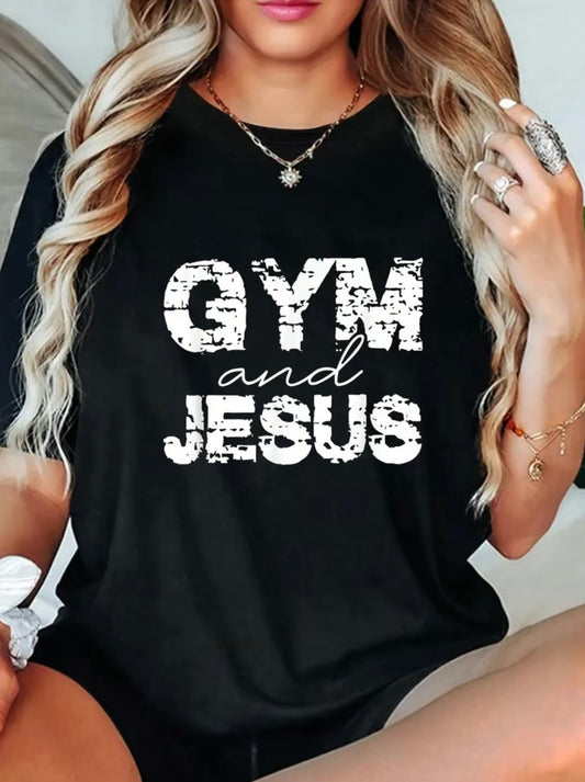 Gym & Jesus Tee