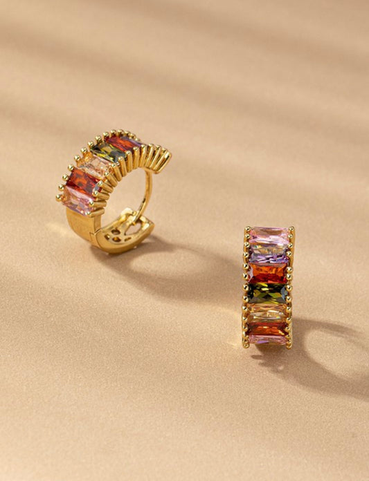 Multi Rectangle Earring