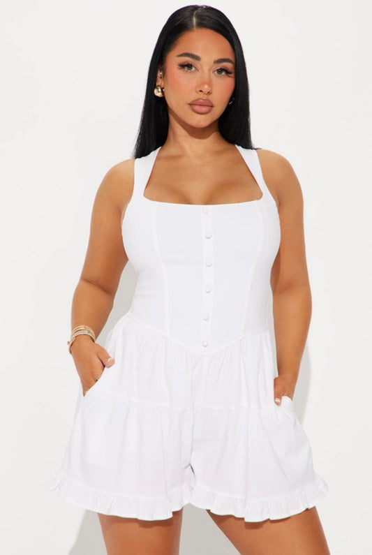 Tiered Ruffle Romper