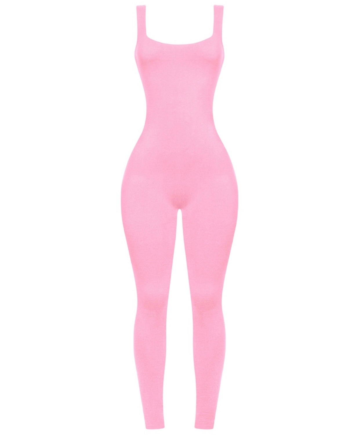 Pink Sleeveless Jumpsuit