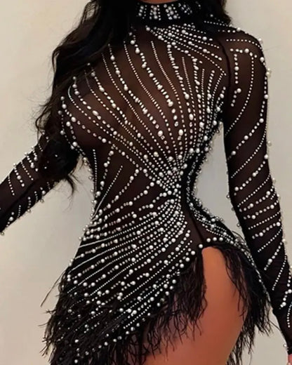 Birthday Rhinestone Dress