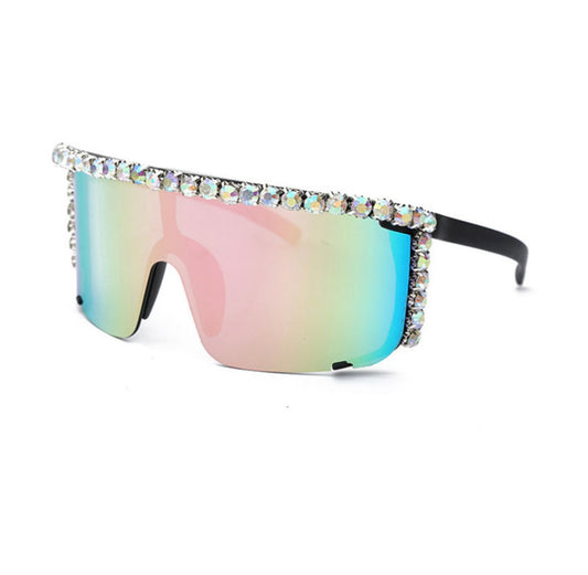 Miami Vibe - Rhinestone Shades