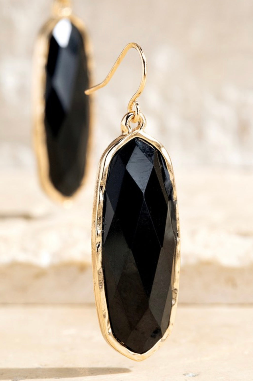 Acrylic Oval Earrings