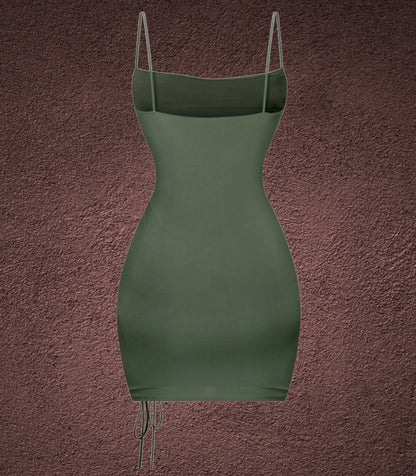 Olive Cami Ruched Mini Dress