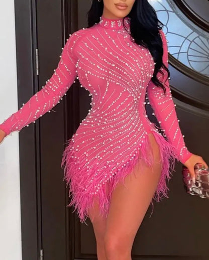 Birthday Rhinestone Dress